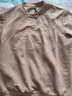羅網(wǎng)秋冬男士長(cháng)袖t恤潮流潮牌體恤打底衫情侶男裝秋裝衛衣上衣服 卡其色 4XL (165-180斤) 曬單實(shí)拍圖