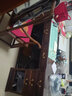 景典紅木家具 非洲雞翅木（學(xué)名：非洲崖豆木）辦公桌大班臺中式家具 實(shí)木書(shū)桌 仿古寫(xiě)字桌老板桌 1.8米直角辦公桌+大官帽椅 曬單實(shí)拍圖