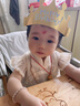 TTKAABABY女童連衣裙夏裝洋氣2024中國(guó)風(fēng)旗袍兒童公主裙子夏季薄款周歲禮服 杏色繡花盤扣公主裙 80cm 曬單實(shí)拍圖