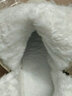 百麗踏軟面純皮雪地靴女2025冬季真軟皮加厚保暖棉靴厚底休閑軟皮短靴 米白色 37 曬單實(shí)拍圖