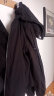 啄木鸟 夹克男外套连帽冲锋上衣男士春秋季新款纯色中青年茄克 黑色(加绒款) 3XL(156斤-165斤) 实拍图