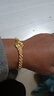 【搶金鏈】香港免稅正品純沙金手鏈女款黃金色轉運招財手飾手串 福表金手鏈今日虧本沖量 曬單實(shí)拍圖