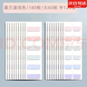 鳴尚莫蘭迪標簽紙質(zhì)索引貼透明標簽便簽貼紙活頁(yè)本目錄分類(lèi)貼記號標記 莫蘭迪#大號+中號/2包共I8O張 曬單實(shí)拍圖