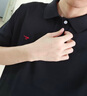 七匹狼短袖T恤男純棉薄款夏季新款商務(wù)休閑男士翻領(lǐng)凈色打底衫 001(黑色) 170/88A/L 曬單實(shí)拍圖