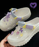 斯凱奇（Skechers）女鞋洞洞鞋涼鞋增高厚底耐磨沙灘拖鞋小怪獸包頭洞洞鞋111581 淺粉色/LTPK 38 曬單實拍圖