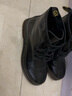 GXG男鞋  通勤男鞋靴子男馬丁靴工裝靴男鞋子潮鞋高幫鞋男 黑色1 42 曬單實(shí)拍圖