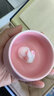 陶云尚汝窯茶杯主人杯可愛(ài)兔子個(gè)人單杯陶瓷品茗杯功夫茶具茶碗盞送禮 汝窯小萌兔茶杯【天青+粉色】 曬單實(shí)拍圖