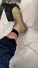 西域駱駝（VANCAMEL）勞保馬丁靴男帆布鞋子男士春秋季高幫耐磨冬季工地工作工裝靴子男 卡其主圖款 39 撿漏高檔大牌 曬單實(shí)拍圖