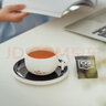 萬(wàn)仟堂 茶杯 咖啡牛奶杯水杯 茶杯杯墊勺子 下午茶杯 帶碟勺套裝 喵杯 炫白素面  1杯1碟1勺 曬單實(shí)拍圖