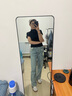 百麗（Belle）跑道德訓鞋女商場同款復古芭比粉運動跑鞋Z7J1DAM5 米/藍 39 (245mm) 曬單實拍圖