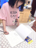新彩匯艾莎公主兒童線描臨摹畫冊白描本涂色畫小學生專用描摹本素描涂鴉繪畫本動漫卡通兒童臨摹愛莎畫畫 少兒漫畫冰雪奇緣+彩鉛 曬單實拍圖