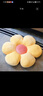 迪卡夢(mèng)（DEKAMO）太陽(yáng)花花朵沙發(fā)客廳花瓣抱枕坐墊毛絨玩具床上花公仔玩偶可愛(ài)女孩 太陽(yáng)花黃色花瓣 60厘米 曬單實(shí)拍圖