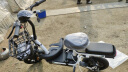 爱玛（AIMA）电动自行车48V12AH新国标电动车轻便助力电瓶车 雷霆 星空白 实拍图