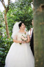 勤記大碼婚紗200斤胖mm加肥加大新娘拖尾顯瘦 結(jié)婚禮服高級主婚紗 齊地款[配頭紗裙撐] 5XL 曬單實拍圖