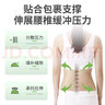 XBC天然乳膠腰墊床上護腰枕平躺睡覺(jué)腰間盤(pán)突出專(zhuān)用乳膠腰墊靠墊薄 【護腰墊】配淺藍冰絲枕套 曬單實(shí)拍圖