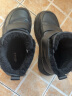 百丽简约保暖雪地靴女棉鞋真皮加绒短靴B1584DD3 黑色-A4R1D 37 实拍图