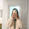 QGF美式Polo領(lǐng)衛(wèi)衣女春秋季新款韓版寬松學(xué)院風(fēng)百搭休閑潮牌上衣外套 米色加絨 M 曬單實(shí)拍圖