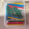 小學(xué)生數數棒一年級算數棒數學(xué)道具小棒幼兒園小孩早教玩具加減法 木質(zhì)100根【盒裝/7.5CM】口訣表 曬單實(shí)拍圖