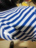 際華 3565?；晟滥邢募径绦潴w能服訓練套裝速干透氣軍迷藍白條紋作訓短T恤 真品?；晟馈径绦洹?180-185/92-96 適合【125-150斤】 曬單實(shí)拍圖