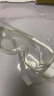 赛仁 医用护目镜 全封闭式 医用隔离眼罩 飞沫风沙防护眼镜 内部可带近视镜 实拍图