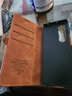 ZWNPC三星zfold4手機殼Samsung w235g商務(wù)皮質(zhì)fold翻蓋式真皮套flod4 【商務(wù)棕】磁扣皮套 三星Galaxy Z Fold4 曬單實(shí)拍圖