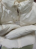 珞達(dá)達(dá)棉服女短款新款棉衣韓版寬松休閑面包服女冬裝外套加厚保暖棉襖女 米白色 XL建議110-125斤 曬單實拍圖