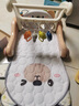 柏德士嬰兒玩具禮物滿月百天寶寶用品0-1歲哄娃神器0-3月新生兒見面禮盒 【藍(lán)牙遙控4合1健身架藍(lán)+學(xué)步車 可遠(yuǎn)程遙控（電池版） 曬單實拍圖
