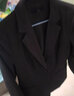 伊雅露莎職業(yè)高端女裝春秋微彈免燙小西裝商務(wù)正裝西服新款顯瘦工作服951 單件黑色西裝 L （100-110斤） 曬單實(shí)拍圖