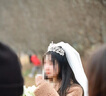 京禮京達(dá)皇冠頭飾頭紗求婚領(lǐng)證新娘結(jié)婚韓系森系水晶王冠婚紗發(fā)飾女成人 法式皇冠【銀色】+頭紗(60-80cm) 曬單實(shí)拍圖