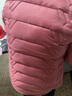 緣夢(mèng)韻中老年人媽媽冬裝輕薄羽絨棉襖服女2025新款短款洋氣秋冬棉衣外套 氣質(zhì)粉色 常規 2XL 建議105-115斤 曬單實(shí)拍圖