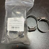際工 304不銹鋼卡箍 喉箍管箍 水管洗衣機抱箍管夾煤氣管卡扣固定管卡 18-32mm（5個裝） 曬單實拍圖