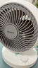 夏普 （SHARP）電風扇空氣循環(huán)扇家用臺扇低噪電風扇搖頭渦輪對流大風力辦公室宿舍桌面風扇節(jié)能小風扇 【機械款】抗菌扇葉+風大音輕+香薰驅蚊 曬單實拍圖