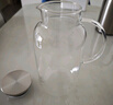 炊大皇 冷水壺大容量夏日解暑冷水壺 耐熱防爆玻璃杯水果茶壺2.5L 曬單實(shí)拍圖