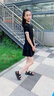 童話課堂兒童泳衣女12歲夏季2025新款大童專業(yè)訓(xùn)練游泳衣女童速干防水泳裝 黑色—567帶可拆卸胸墊 160 建議身高145-155厘米左右 曬單實(shí)拍圖