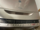 日立（HITACHI）10公斤全自動(dòng)波輪洗衣機(jī)大容量變頻電機(jī)節(jié)能低音多程序脫水家用租房陽臺(tái)洗衣機(jī)衛(wèi)生間XQB100-BCV 香檳金 曬單實(shí)拍圖