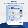 哈羅閃（sanosan）嬰兒洗發(fā)水沐浴露二合一600ml（500ml+50ml*2） 曬單實(shí)拍圖