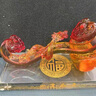 錦呈祥琉璃龍鳳呈祥如意擺件結(jié)婚祝福禮物客廳玄關(guān)別墅新居喬遷送禮物品 龍鳳如意(龍)+水晶底座 曬單實拍圖