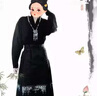 芯奢漢服瓔珞背云長(cháng)流蘇長(cháng)命鎖項鏈女士新中式古風(fēng)明制紅色紀念禮物 曬單實(shí)拍圖