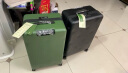 不莱玫大容量行李箱密码箱商务拉杆箱24英寸男女学生旅行箱托运箱 黑色 晒单实拍图