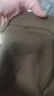 百圖betu女裝秋季新款休閑褲高腰煙管顯瘦卷邊小腳口西褲2309T67 深啡 L 曬單實(shí)拍圖