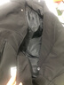 JAGR潮牌 夾克外套男新款條紋拼接休閑上衣潮流春秋男士夾克 黑色 M 曬單實(shí)拍圖