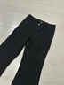 森馬（Semir）牛仔褲女森柔牛仔高腰喇叭褲顯瘦顯腿長(cháng)黑色褲子2024冬新款拖地褲 牛仔水洗黑98201 25 曬單實(shí)拍圖