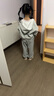 PawinPaw卡通小熊童裝秋冬女童連帽加絨衛(wèi)衣舒適運動外套 Grey灰色/15 130 cm 曬單實拍圖