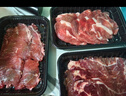 潮味碼頭烤肉套餐凈重940g上腦西冷牛腩松板肉雞扒五花肉6葷2蘸料燒烤食材 曬單實(shí)拍圖