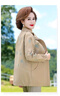 俞兆林（YUZHAOLIN）媽媽春秋裝外套薄款洋氣中年春秋短款中老年女裝秋天風(fēng)衣老人衣服 卡其色 5XL (建議150-165斤) 曬單實(shí)拍圖