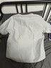 無(wú)印良品（MUJI）男式 涼感 亨利領(lǐng)短袖T恤 男士打底衫男款AC1W6C4S 淺綠色條紋 L （175/100A） 曬單實(shí)拍圖
