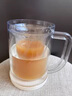 CTRLEND創(chuàng)意冰鎮(zhèn)制冷杯夾層液體冰箱冷凍杯子冷飲杯冰鎮(zhèn)杯啤酒飲料杯子 冷飲雙層冰杯-透明 1個 曬單實拍圖