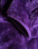 西域駱駝（VANCAMEL）毛衫開(kāi)衫加厚雙面穿搖粒絨抓絨衣情侶款珊瑚絨外套加絨家居服 KY1008S紫羅蘭-女 L 曬單實(shí)拍圖