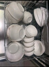 梵創(chuàng)景德鎮(zhèn)陶瓷碗家用10個裝吃飯碗面碗湯碗餐具套裝高檔中式喬遷結婚 時光漫步4.5英寸金鐘碗10只裝 曬單實拍圖