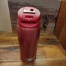虎牌tiger虎牌保溫男女士車(chē)載杯304不銹鋼時(shí)尚咖啡水杯360ml一鍵開(kāi)啟 紅色 360ml 曬單實(shí)拍圖